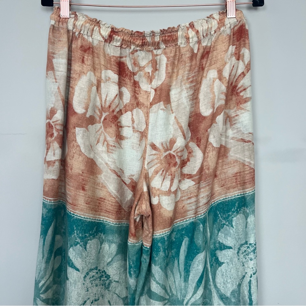 BY ANTHROPOLOGIE LINEN WIDE LEG PANTS SIZE SMALL - Picture 9 of 11
